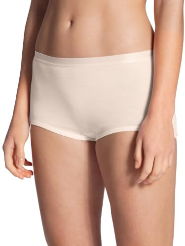 CALIDA True Confidence Panty Damen | aus Wolle-Seide, Feinripp, temperaturausgleichend, geruchshemmend, high waist