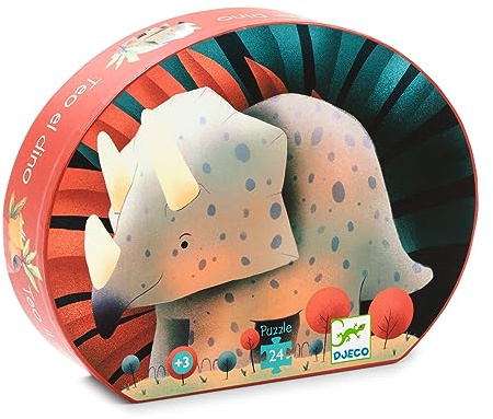 DJECO T&G Spielzeug Modell P. Silhouette Teo der Dinosaurier