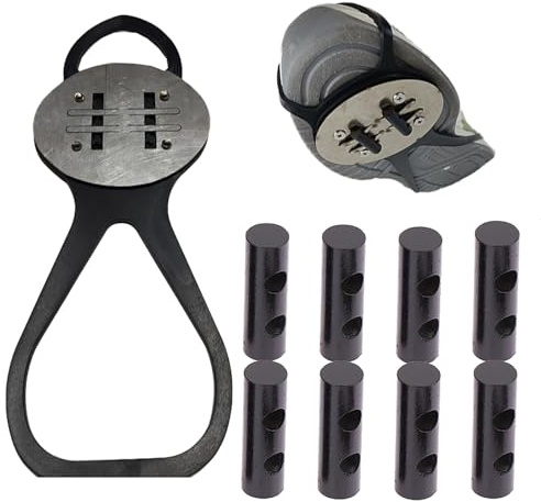 Accessoires moto, skateboard, patins à silex pour vélo, patins à étincelles pour vélo, patins à étincelles pour frein à pied (1*couvre-chaussure + 8*Coussin Flint)