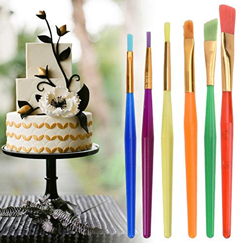 Pincel de Repostería para Hornear, Pincel para Alimentos, Pinceles para Pintar Pasteles, Pinceles para Hornear Pasteles, Suministros de Decoración de Pasteles para Decoración de