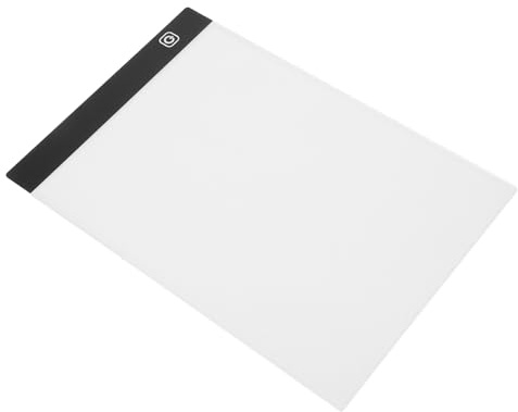 OSALADI Tavolino Luminoso Led Portatile Luminosità Tappetino Da Disegno Per Schizzi Disegno e Calligrafia Per Studenti e Artisti