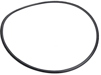 Geardeangloow Guarnizione ad anello in gomma antiscivolo per sedia da salone, 38,5 cm, nero