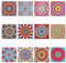 BOXOB 24 Pezzi Adesivi Piastrelle Vintage, 15x15cm Piastrelle Murali Marocchine Bohémien Autoadesive Impermeabili Rivestimento per Decorazione Cucina Bagno