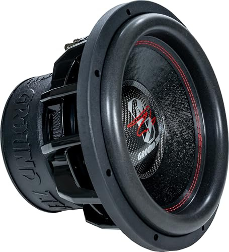 Ground Zero GZHW 30-D2 – 12 tums högpresterande subwoofer för extrem bas i bilen, 1 500 W RMS, 2 x 2 ohm, djup och tryckfull bas, bil HiFi Woofer