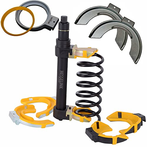 Hesselink FS-2000 Mc-Pherson Federspanner I Industriequalität für Schlagschrauber zugelassen I Universal Werkzeug I Einsetzbar bei Allen gängigen Automarken