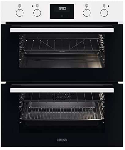 Zanussi Series 20 Electric Built Under Double Oven - White