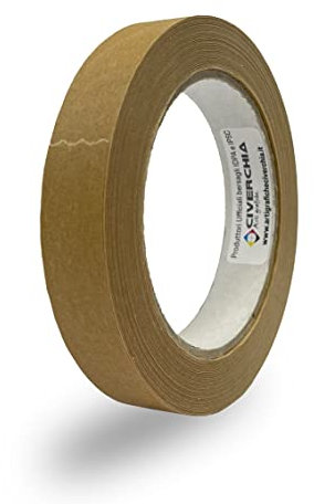 Generico NASTRO carta adesivo colore KRAFT per imballaggi e ripristino bersagli target in cartone kraft IPSC e IDPA (5)