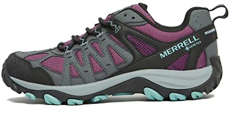 Merrell Women’s Accentor 3 Gore-TEX Walking Shoes with High Traction Sole, Waterproof, Breathable, Durable (Pink, UK Footwear Size System, Adult, Women, Numeric, Medium, 7)