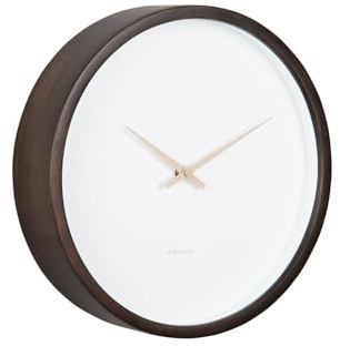 Karlsson Wanduhr Ancho - Braun - 8x32.6x32.6cm