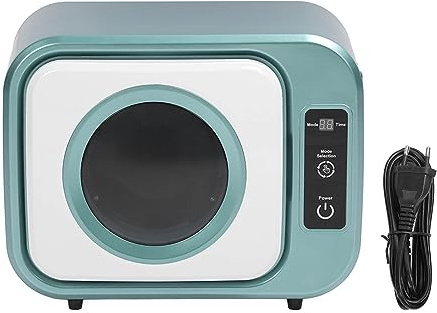 Cryfokt Sécheuse Portative pour Appartements, Sécheuse Compacte, Sèche-Linge à 3 Réglages Réglables, Mini Dessiccateur d'acier Inoxydable, Sèche-Linge Rapide pour Appartements, (Green)