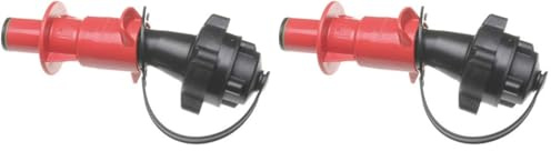 hünersdorff Kraftstoff Sicherheits-Einfüllsystem für PROFI + ECO Doppelkanister, mit Füllstopp und integrierter Belüftung, E10 geeignet, Made in Germany, 16,0 x 5,4 x 5.4 cm (Packung mit 2)