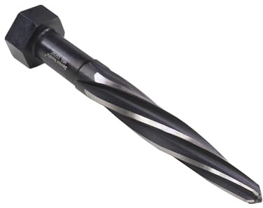 Jerax tools H.S.S Aligning Reamer, 13/16 Cutter Diameter with Hex Shank, Spiral Flute