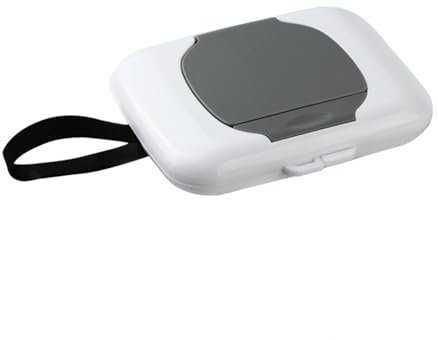 Hxyxbnhno Travel Wipe Holder - Reusable Container Box for Wet Wipes With Hanging Dispenser - Refillable Case for Strollers