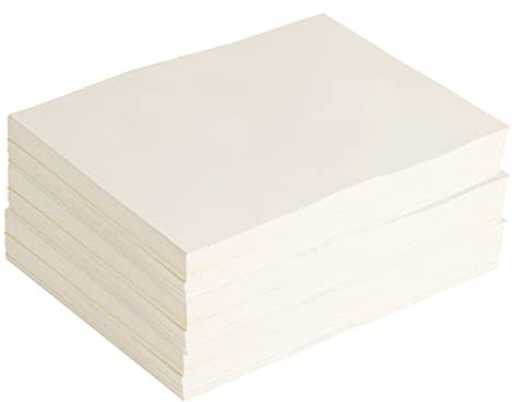 TEHAUX 40hojas Papel De Dibujo Papel Para Bocetos Estudiantes De Arte Por Paquete Para Dibujos y Exámenes