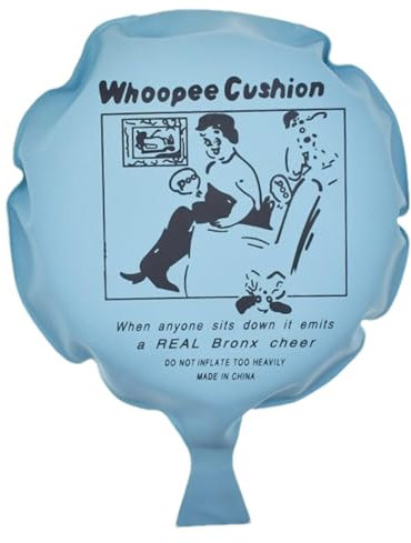 Whoopee - Cojín divertido para hacer sonidos, divertido cojín de regalo para fiestas, diversión familiar, sofá, cama, oficina, sofá, juguete de ruido de pedos, accesorio de truco de risas
