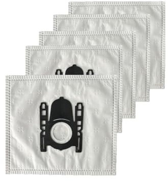 5 sacchetti per aspirapolvere adatti per Bosch/Simens BBZ41FG, VZ41FG, GL-30, logo, Eco sacchetti di ricambio