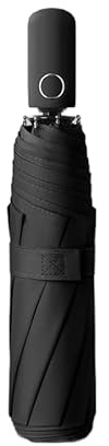 Paraguas plegable de viaje compacto Mango de apertura/Protección UV anti UPF 50 99,9% Paraguas de golf portátil Hombres Mujeres Niños/cierre automático Capa de revestimiento Bloqueo de tela
