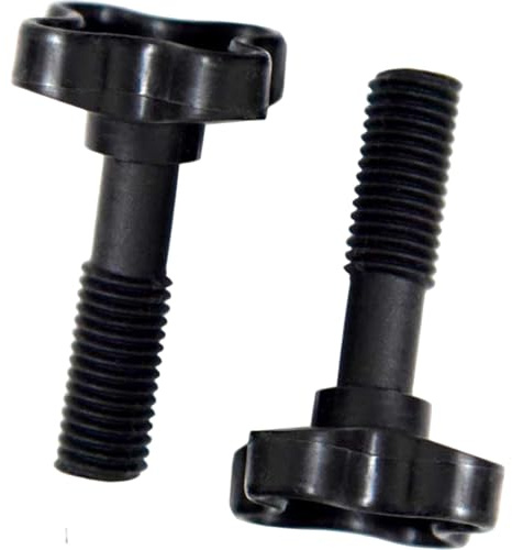 1 Pair Plastic Screws for Patio Swing Canopy Replacement Black Plastic Screws for Swing Canopy in Garden, Porch & More.