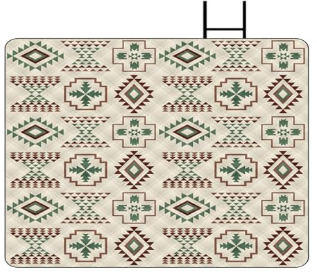 Hopfällbar picknickmatta, strandfiltar utomhus - vattentät picknickfilt | Sittsäker fuktsäker utomhusmatta.