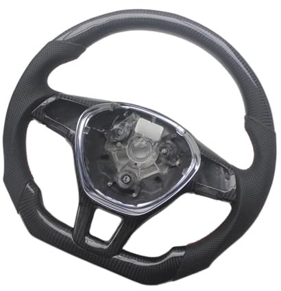 GYTTAK Sportlenkräder Kompatibel Mit VW Für Tiguan L 2016 2017 2018 2019 2020 2021 Auto-Rennlenkrad Ersatz-Sportlenkrad Autozubehör