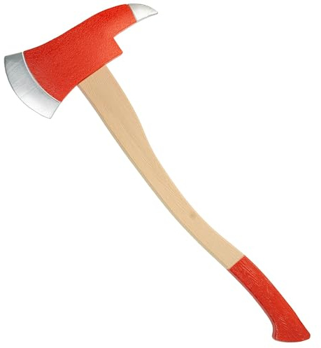W WIDMANN MILANO Party Fashion - Hache de pompier, 60 cm, Accessoire pour les costumes de pompiers ou de clowns d'horreur
