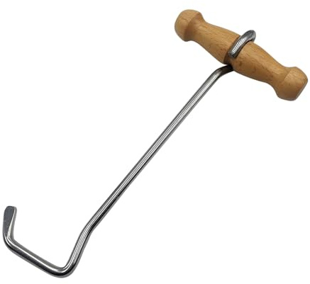 Boot Hook Pull handle - Welly Boot Remover | boot scraper tool | Pair Meat Boot Hooks To Pull On Cowboy Tool for Easy On Boots | Effective Mud & Dirt Remover for Boots Shoes and Wellies