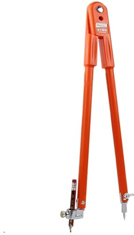 Woodworking Pencil Compasses Line Marking Gauge Adjustable Dividers for Marking Scriber Compass Carpenter Tool(Type-A)