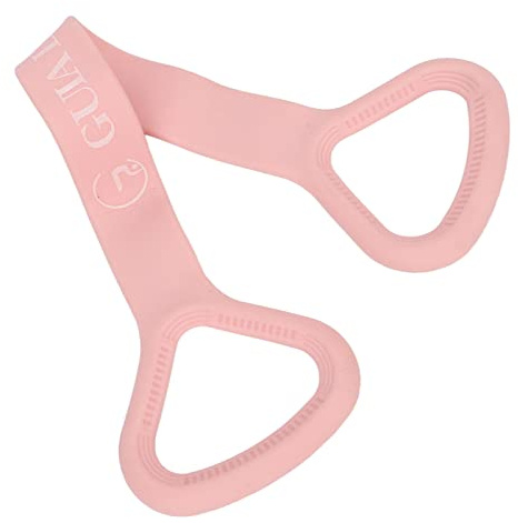 TOPINCN Banda Elástica para Ejercicios, Banda de Yoga Duradera para Ejercicio de Hombros y Postura Correcta, Adecuada para Entrenamientos en Casa, Material de Silicona Elástica