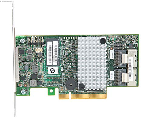 Tarjeta controladora Raid LSI 9267 8i 2208, Tarjeta Raid PCIEx8 SATA SAS con caché de 512 MB, Capacidad de manejo de 6 Gbps, Soporte Raid 0 1 para expansión de Almacenamiento de