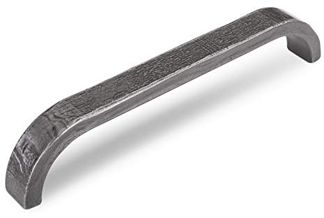 SOTECH Möbelgriff Bernd BA 160 mm Eisen antik | SCHÜCO ALU COMPETENCE Kommodengriff Griff dunkel Design trifft auf Funktion