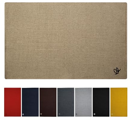OLIVO.shop | FORMULA Tappeto cotone cucina, Tappeto passatoia cucina cotone lavabile, Tappeto cucina lavabile, vari colori e misure (CREMA, 55x190 cm)