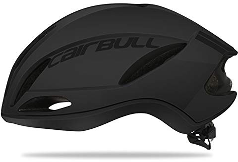 Fahrradhelm, Leichter Fahrradhelm Rennrad Rennrad Aerodynamik Pneumatischer Helm Herren Sport Aero Fahrradhelm,Black a
