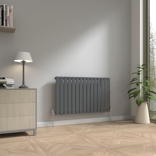 NRG 600 x 1020mm Horizontal Column Designer Radiator Single Flat Panel Heater Central Heating Rads