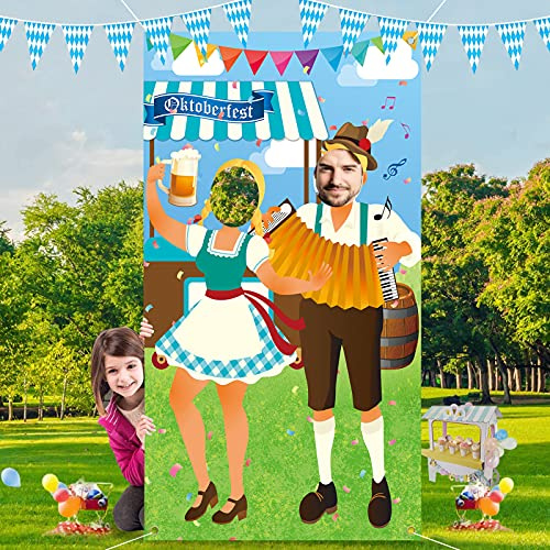 Oktoberfest Party Dekorationen,180 * 90cm Oktoberfest Foto Stütze