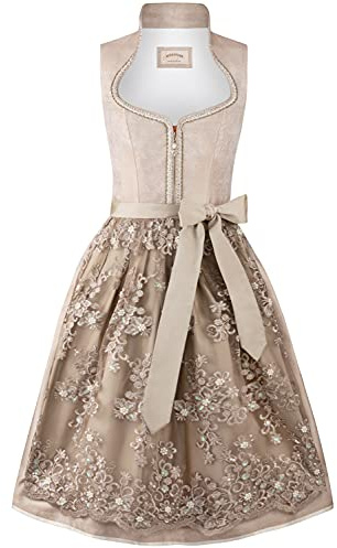 Stockerpoint Adriene Midi Dirndl, toupe, 36