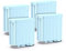 Kaffeemaschinenfilter für Philips, CA6903 Aqua Clean Wasserfilter für Vollautomatische Kaffeemaschinen Spezieller Anti-Kalk-Wasseraufbereiter (4pcs)
