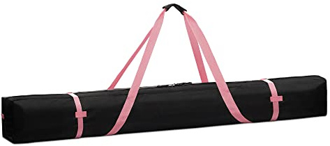 Navaris Skisack Skitasche versch. Größen - Tasche 1 Paar Ski mit 2 Stöcken - Skibag Skihülle - Robuste Skitasche für 1 Paar Ski