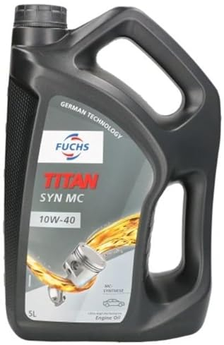 FUCHS Motoröl 10W-40 Titan Teilsynthetiköl Motor Öl ACEA A3/B4 API SN Syn MC 5L