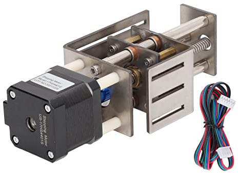 CNC-Z-Achsen-Schiebetisch-Set, 100 Mm Hub, DIY-Splitter-Linear-Bühnenaktuator, Genaue Steuerung, Einfach zu Installieren, Schrittmotor, für CNC-Graviermaschinen