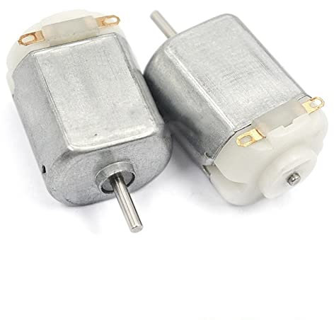 Mini-electronic starter Mini-Motoren, kleiner Gleichstrommotor, 130-Gleichstrom-electronic starter, 12-V-Elektrik-Elektronik-Kits, Gleichstrommotor, inklusive 2er-Pack DIY-electronic starter Stepper s