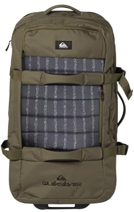 Quiksilver New Reach - Wheelie Luggage Bag for Men - Koffer mit Rollen - Männer - Schwarz.