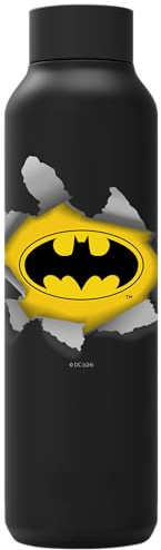 QUOKKA SOLID X DC | BOTELLA TÉRMICA DE ACERO INOXIDABLE DOBLE PARED | BATMAN