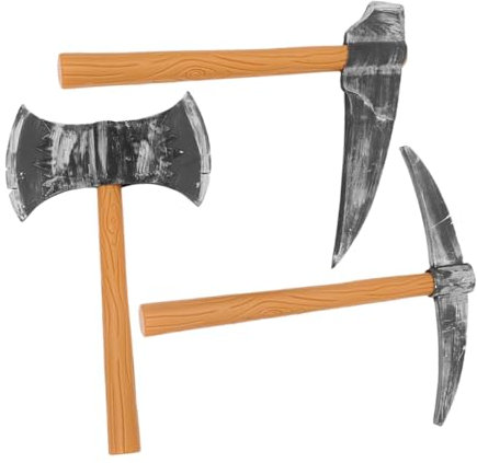 HEMOTON 3pièces Accessoire De Nain Halloween Mousse pour Carnaval De Cosplay Et Faucille Accessoire pour Costume Jouet De Rôle