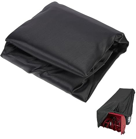 TOBBOMEY Snow Blower Cover Heavy Duty Protective Cover for Snow Clearing Drawstring Design