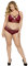 seven til midnight Bianca Rose Bralette aus Spitze, Größe 1X2X, Weinrot