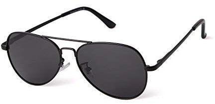 ADEWU Gafas de sol infantiles gafas de sol de piloto unisex gafas retro polarizadas protección UV para niñas niños