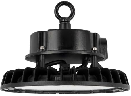 Ledvion - LED Hallenstrahler, IP65, 100-80-55W, 175 lm/W, Treiber, 3000K, Dimmbar, werkstattbeleuchtung, hallenbeleuchtung, deckenleuchte werkstatt, Industriestrahler | 175 lm/W, dimmbar in 3 Stufen, IP65, 5 Jahre Garantie