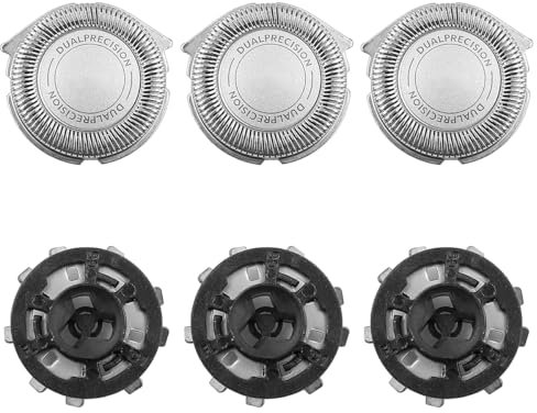 Namvo 3PCS HQ8 Ersatz-Scherköpfe, kompatibel mit Norelco HQ8 Serie 3000 2000 000 S738 PT720 PT724 PT730 AT810 AT830 HQ6090
