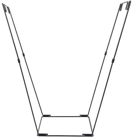 Support de Sac Poubelle Extérieur, Base Robuste et Polyvalente en Métal Inoxydable Robuste, Cadre de Support de Sac Poubelle Facile à Assembler pour le Camping, les Pique-niques