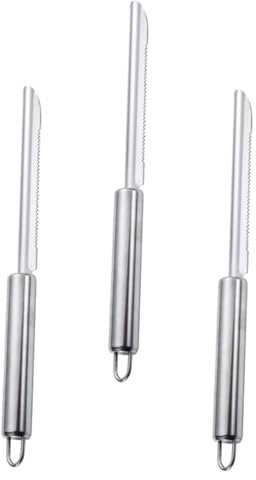 KOCKSHION 3piezas Herramientas Para Piña Pelador De Manzanas Utensilios De Cocina Cortadores De Piña Premium Acero Inoxidable